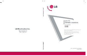 Manual LG 42LC2RR LCD Television