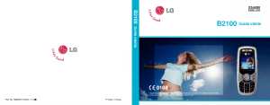 Manuale LG B2100 Telefono cellulare