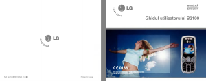 Manual LG B2100 Telefon mobil
