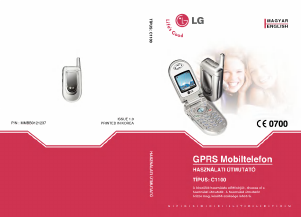 Használati útmutató LG C1100 Mobiltelefon