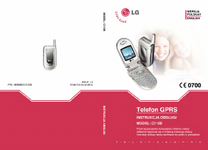 Instrukcja LG C1100 Telefon komórkowy