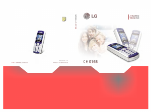Manuale LG C1100 Telefono cellulare
