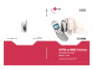 Kullanım kılavuzu LG C1100 Cep telefonu