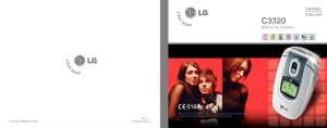 Manual de uso LG C3320 Teléfono móvil