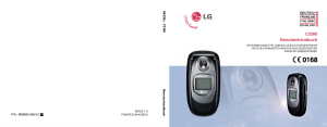 Manuale LG C3380 Telefono cellulare