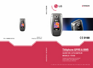 Mode d’emploi LG F2100 Téléphone portable
