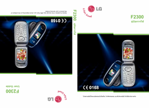 Bedienungsanleitung LG F2300TNRBK Handy
