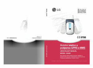 Návod LG G5400 Mobilný telefón