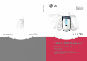 Használati útmutató LG G5400 Mobiltelefon