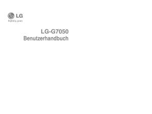 Bedienungsanleitung LG G7050 Handy