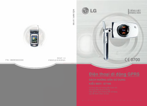 Hướng dẫn sử dụng LG G7100 Điện thoại di động