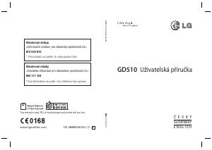 Návod LG GD510 Mobilný telefón