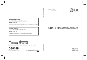 Bedienungsanleitung LG GD510 Handy
