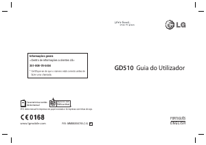 Manual LG GD510 Telefone celular