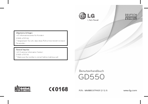 Bedienungsanleitung LG GD550 Handy