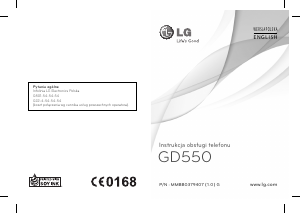 Instrukcja LG GD550 Telefon komórkowy