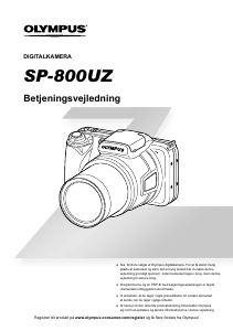 Brugsanvisning Olympus SP-800UZ Digitalkamera