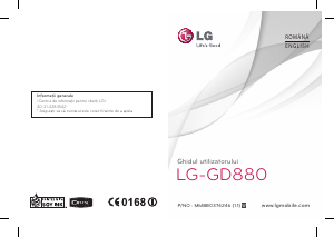 Manual LG GD880 Telefon mobil