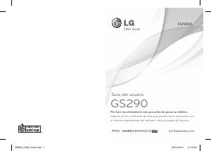 Manual de uso LG GS290 Teléfono móvil