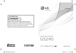 Manuale LG GS290 Telefono cellulare