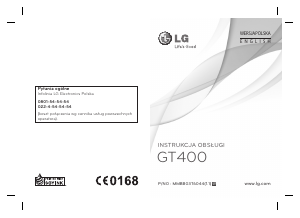 Instrukcja LG GT400 Telefon komórkowy
