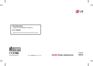 Manual LG GU280 Telefon mobil