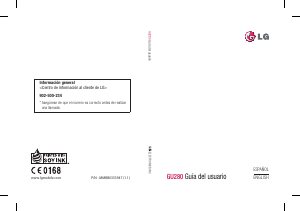 Manual de uso LG GU280 Teléfono móvil