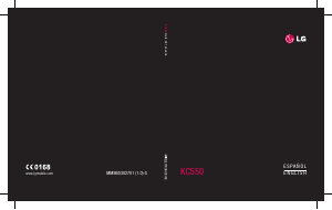 Manual de uso LG KC550 Teléfono móvil