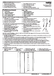 Manual Nolte Horizont 7000 Garderobă