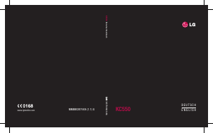 Bedienungsanleitung LG KC550 Handy