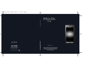 Manual LG KE850 Mobile Phone