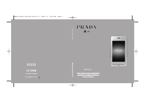 Manual LG KE850ASV Mobile Phone