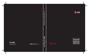 Használati útmutató LG KF310 Mobiltelefon