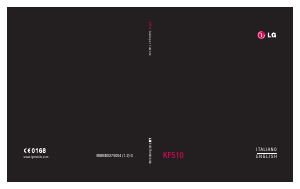 Manuale LG KF510 Telefono cellulare