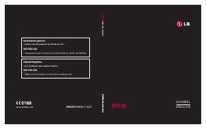 Manual de uso LG KF510 Teléfono móvil