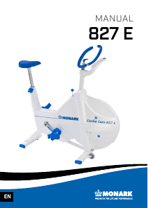 Handleiding Monark 827 E Hometrainer