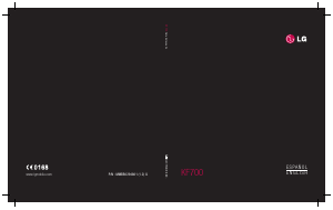 Manual de uso LG KF700 Teléfono móvil