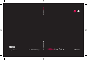 Manual LG KF750 Mobile Phone