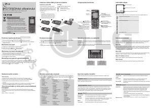 Manual LG KG130 Telefon mobil