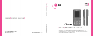 Kullanım kılavuzu LG KG320 Cep telefonu