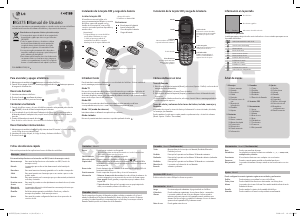 Manual de uso LG KG375 Teléfono móvil