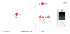 Manual LG KG800 Telefon mobil