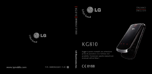 Manuale LG KG810 Telefono cellulare
