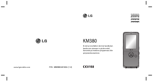 Brugsanvisning LG KM380 Mobiltelefon