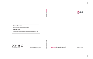 Manual LG KM900 Mobile Phone