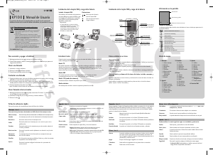 Manual de uso LG KP100 Teléfono móvil