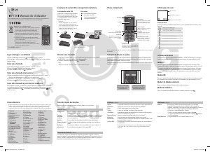 Manual LG KP130 Telefone celular