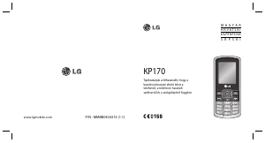 Használati útmutató LG KP170 Mobiltelefon