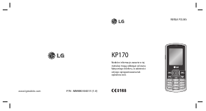 Instrukcja LG KP170 Telefon komórkowy