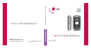 Brugsanvisning LG KP202 Mobiltelefon